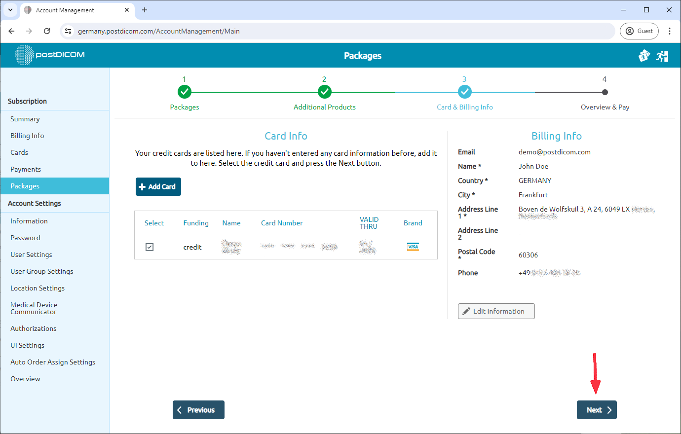 How To Subscribe to PostDICOM's paid plans