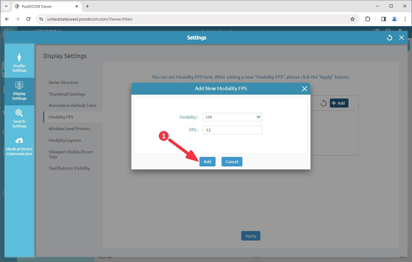 Managing FPS Settings