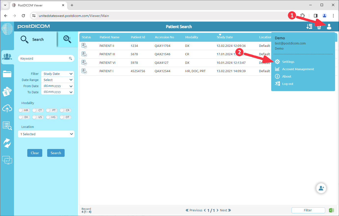 Managing Window Level Presets