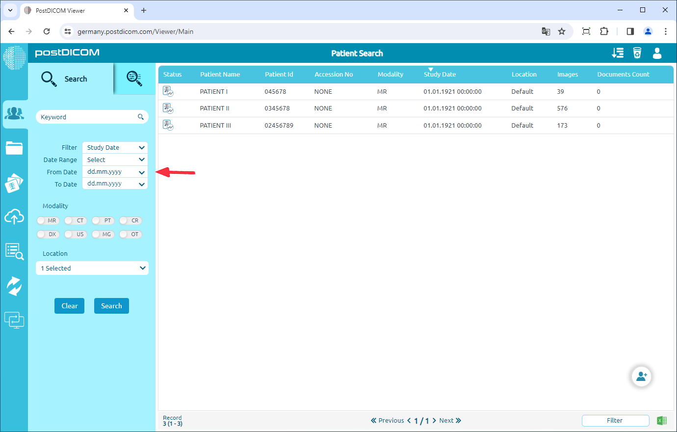 Searching Patient Orders